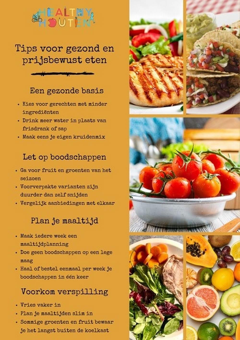 Gezond en prijsbewust eten