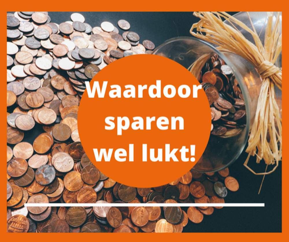 Waardoor geld sparen wel lukt!