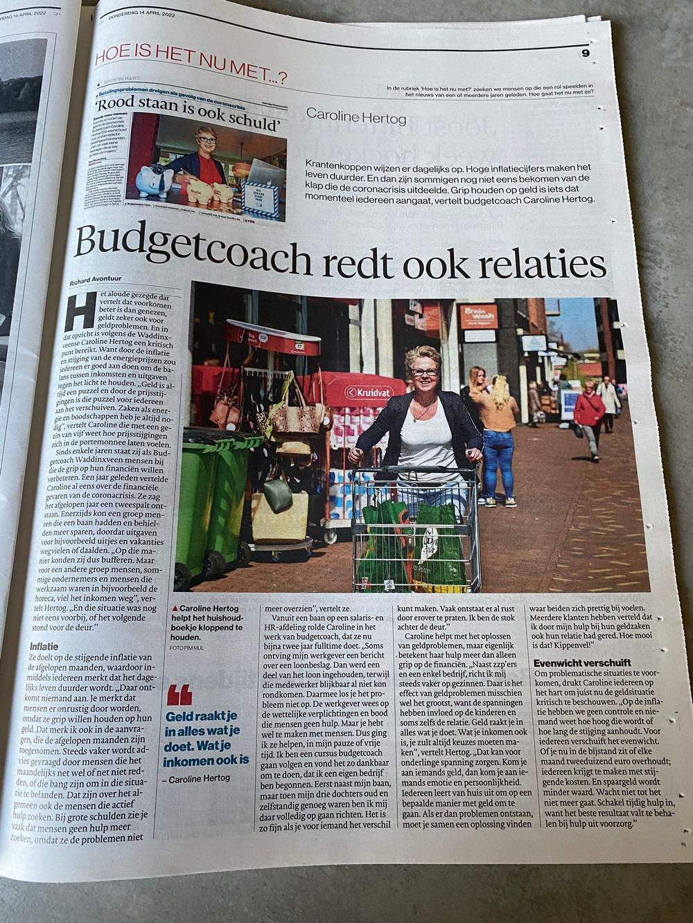 Budgetcoach redt ook relaties